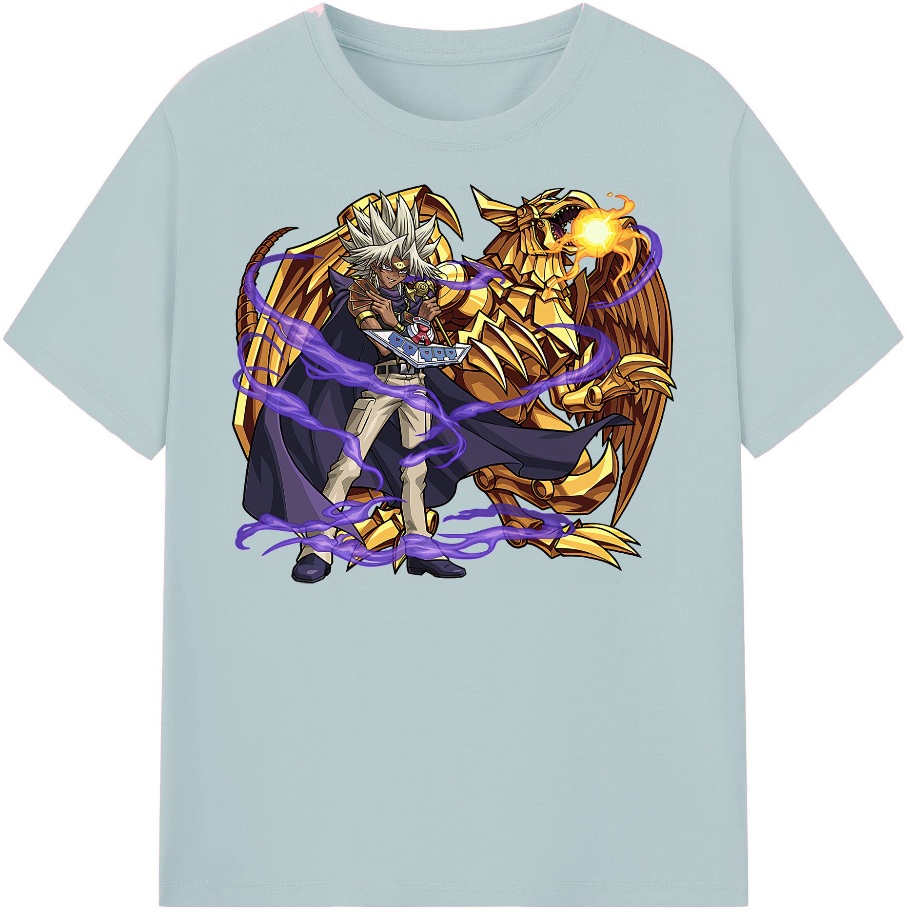 （画像用） 遊☆戯☆王 Yu-Gi-Oh! 綿100％半袖Tシャツ（フロントプリント）
